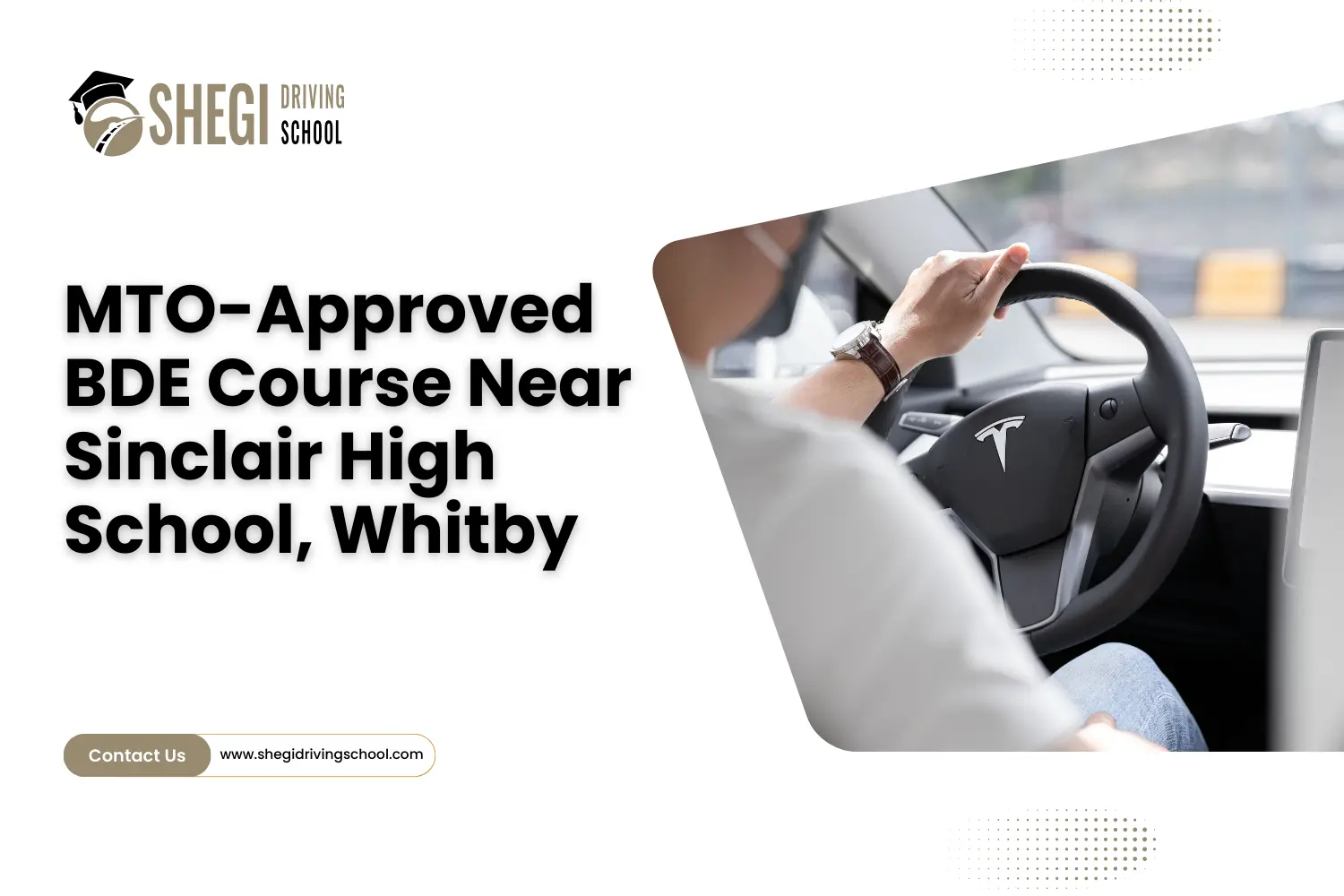 MTO-Approved BDE Course near Sinclair High School Whitby